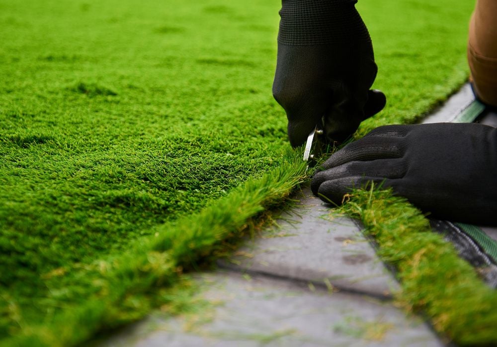 Creating Professional Landscapes Installing Artificial Turf for Businesses
